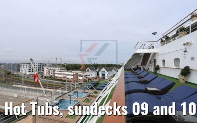 Hot Tubs, sundecks 09 and 10 MS Columbus