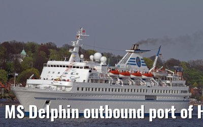 MS Delphin outbound port of Hamburg - May 04, 2013