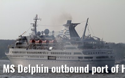 MS Delphin outbound port of Hamburg - May 04, 2013