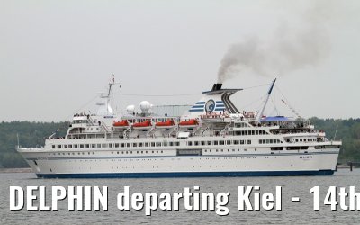 DELPHIN departing Kiel - 14th May 2012