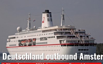 Deutschland outbound Amsterdam 20th September 2008