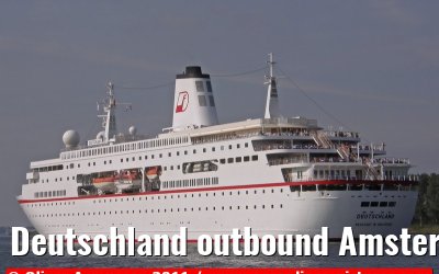 Deutschland outbound Amsterdam 20th September 2008
