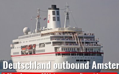 Deutschland outbound Amsterdam 20th September 2008