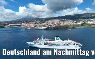 Deutschland am Nachmittag vor Angra do Heroismo, Terceira