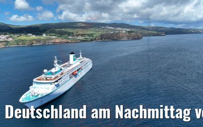 Deutschland am Nachmittag vor Angra do Heroismo, Terceira