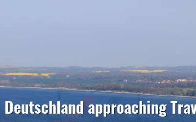 Deutschland approaching Travemünde 11.05.2017