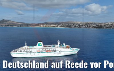 Deutschland auf Reede vor Porto Santo