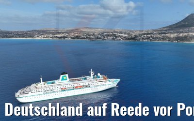 Deutschland auf Reede vor Porto Santo