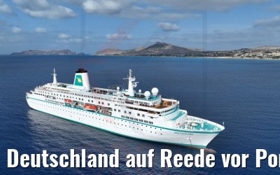 Deutschland auf Reede vor Porto Santo