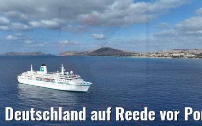Deutschland auf Reede vor Porto Santo
