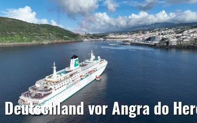 Deutschland vor Angra do Heroismo, Terceira