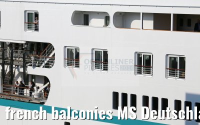 french balconies MS Deutschland 03.06.2016