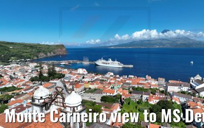 Monte Carneiro view to MS Deutschland