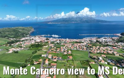 Monte Carneiro view to MS Deutschland