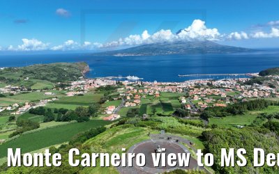 Monte Carneiro view to MS Deutschland