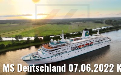 MS Deutschland 07.06.2022 Kiel Canal