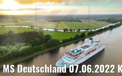 MS Deutschland 07.06.2022 Kiel Canal