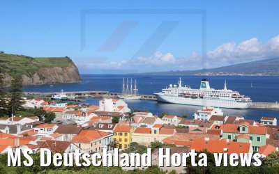 MS Deutschland Horta views