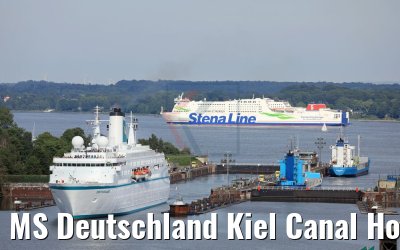 MS Deutschland Kiel Canal Holtenau 27.05.2018