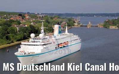 MS Deutschland Kiel Canal Holtenau 27.05.2018