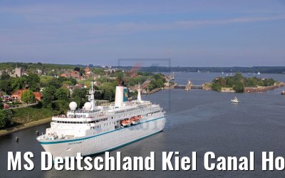 MS Deutschland Kiel Canal Holtenau 27.05.2018