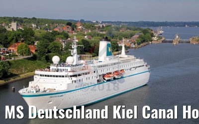 MS Deutschland Kiel Canal Holtenau 27.05.2018