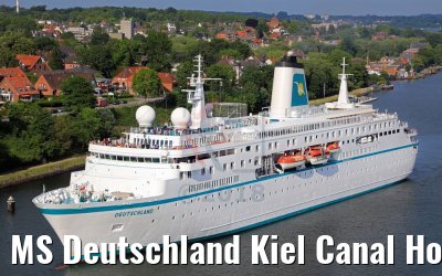 MS Deutschland Kiel Canal Holtenau 27.05.2018