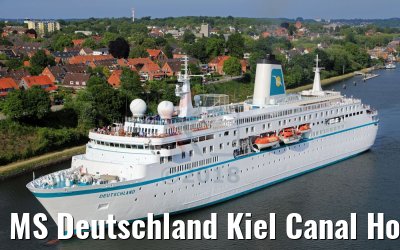 MS Deutschland Kiel Canal Holtenau 27.05.2018