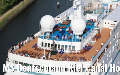 MS Deutschland Kiel Canal Holtenau 27.05.2018