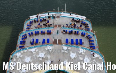 MS Deutschland Kiel Canal Holtenau 27.05.2018