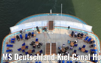 MS Deutschland Kiel Canal Holtenau 27.05.2018