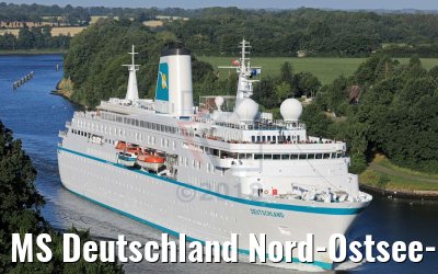 MS Deutschland Nord-Ostsee-Kanal 07.07.2018