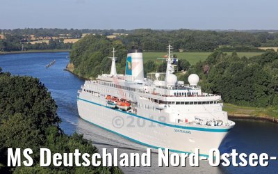 MS Deutschland Nord-Ostsee-Kanal 07.07.2018