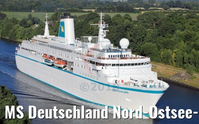MS Deutschland Nord-Ostsee-Kanal 07.07.2018