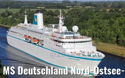 MS Deutschland Nord-Ostsee-Kanal 07.07.2018