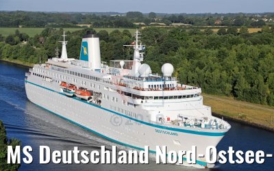 MS Deutschland Nord-Ostsee-Kanal 07.07.2018