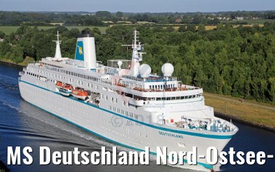 MS Deutschland Nord-Ostsee-Kanal 07.07.2018