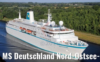 MS Deutschland Nord-Ostsee-Kanal 07.07.2018