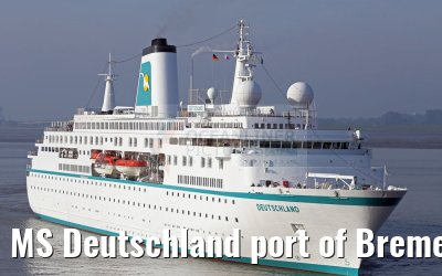 MS Deutschland port of Bremerhaven 03.06.2016