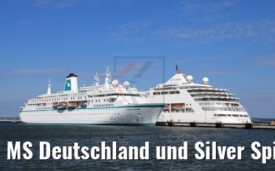 MS Deutschland und Silver Spirit 11.07.2018 Tallinn