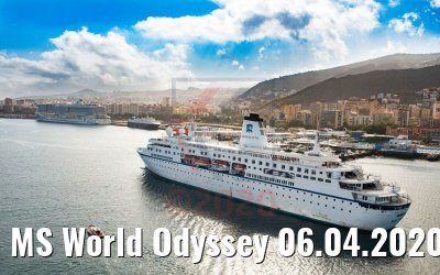 MS World Odyssey 06.04.2020 Teneriffa / M.Kokartis