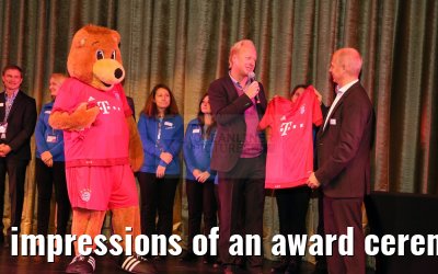 impressions of an award ceremony
