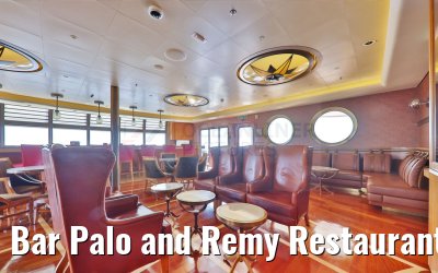 Bar Palo and Remy Restaurant  Disney Dream