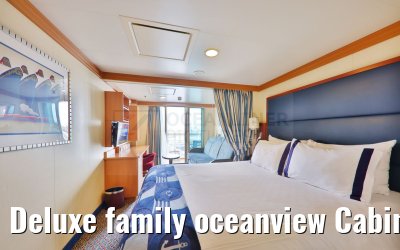 Deluxe family oceanview Cabin 5524 Disney Dream