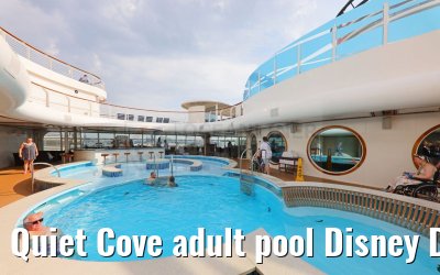 Quiet Cove adult pool Disney Dream