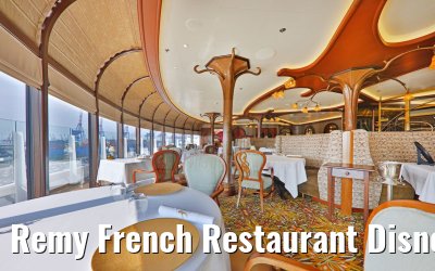 Remy French Restaurant Disney Dream
