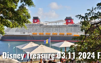 Disney Treasure 03.11.2024 Funchal, Madeira