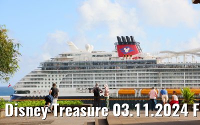 Disney Treasure 03.11.2024 Funchal, Madeira