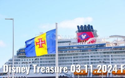 Disney Treasure 03.11.2024 Funchal, Madeira