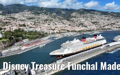Disney Treasure Funchal Madeira 03.11.2024